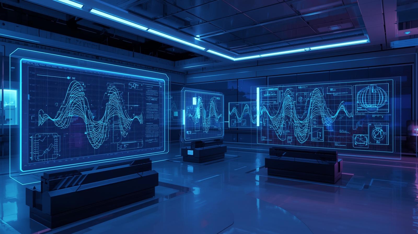 generate image for deliver accurate electromagnetic analysis for both high and low frequency applications through customized simulation strategies. (1)